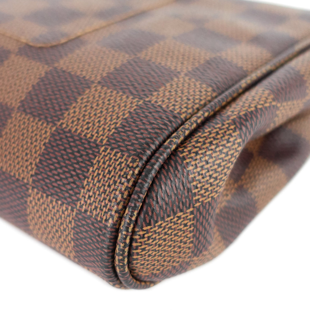 Louis Vuitto Favorite MM Damier Ebene Canvas Bag