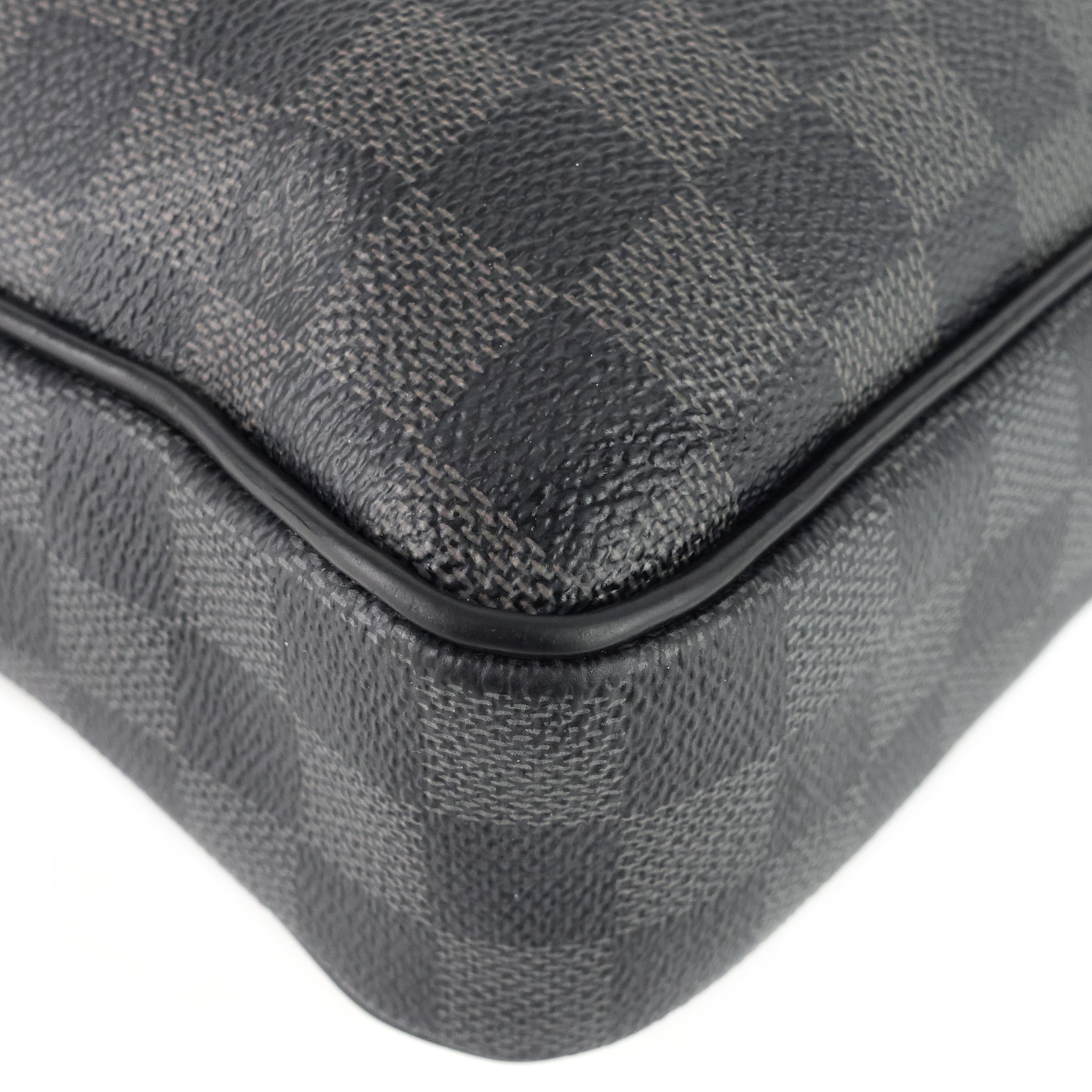 Louis Vuitto Porte-Documents Voyage PM Damier Graphite Canvas Briefcase Bag