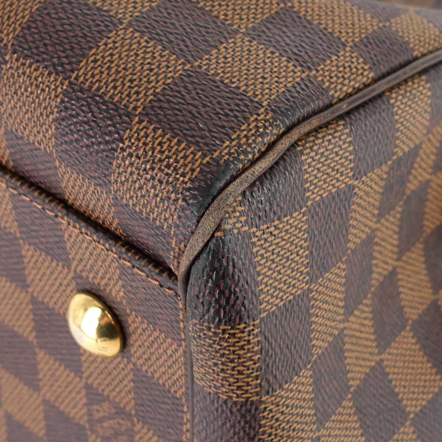 Louis Vuitto Trevi GM Damier Ebene Canvas Bag