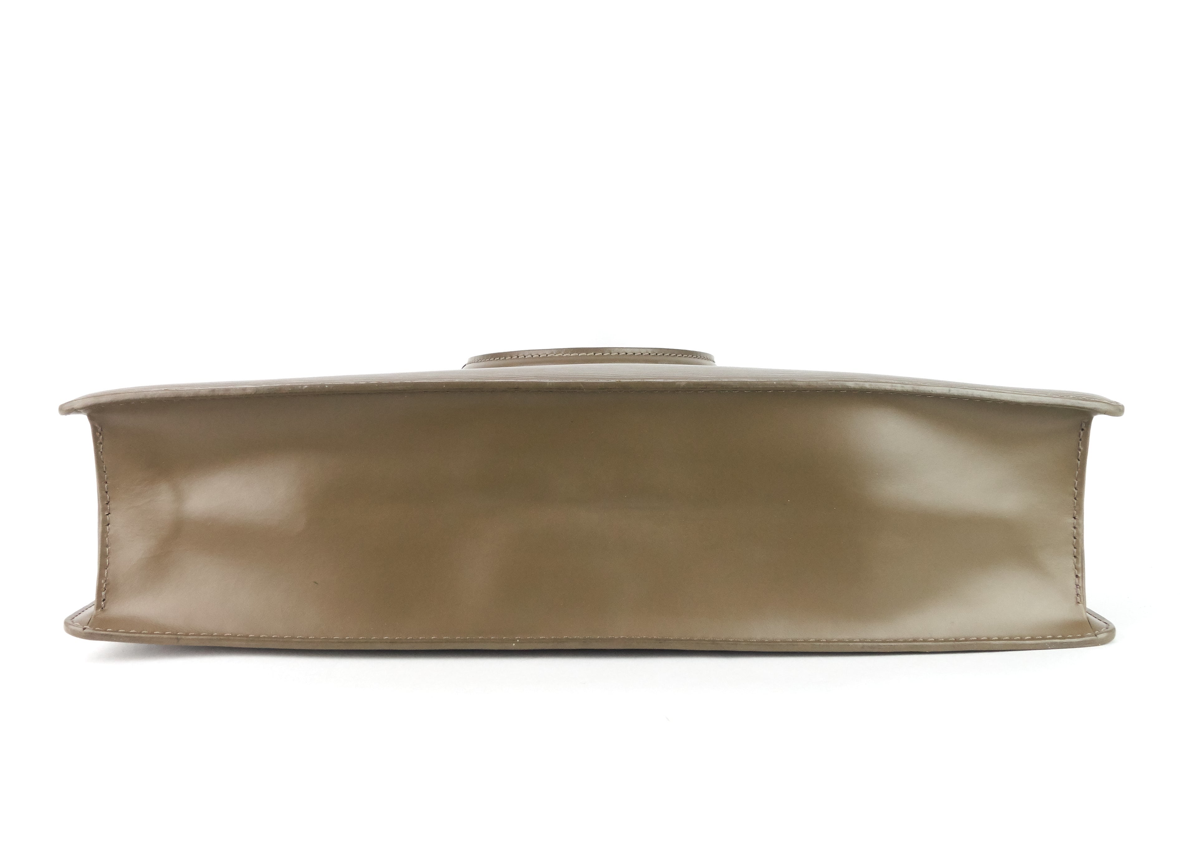 Louis Vuitto Sac Plat GM Brown Epi Leather Bag