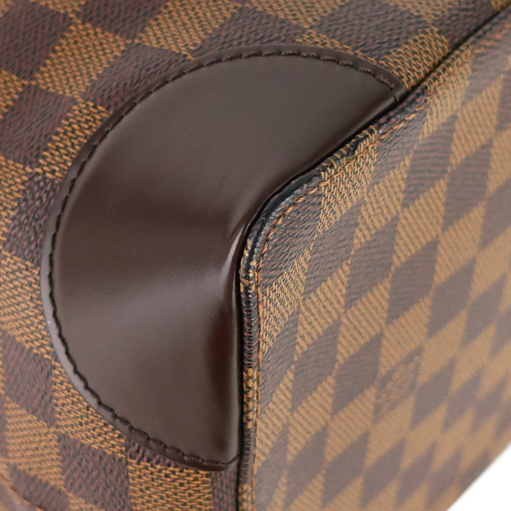 Louis Vuitto Hampstead PM Damier Ebene Canvas Bag