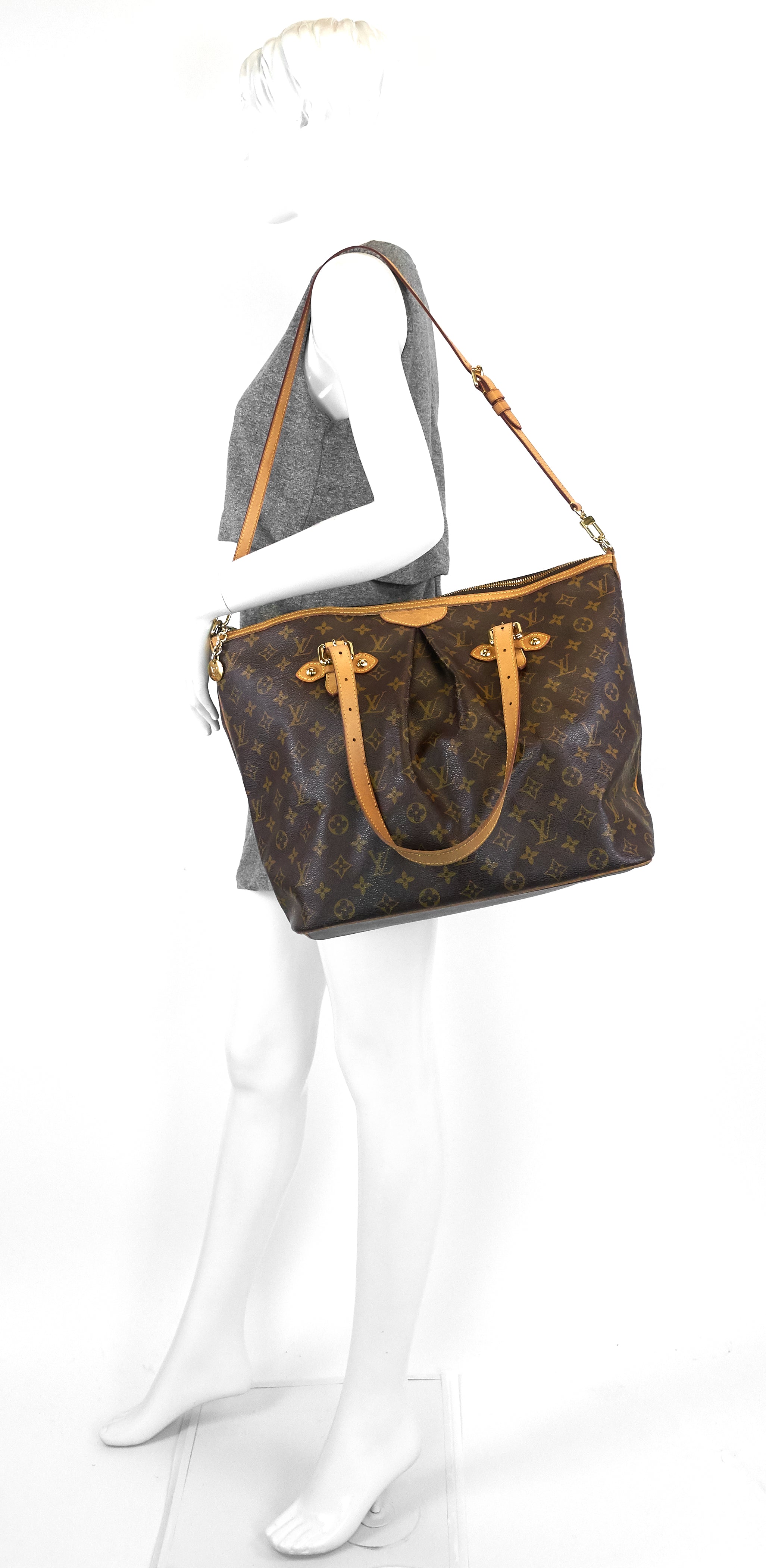 Louis Vuitto Palermo GM Monogram Canvas Bag