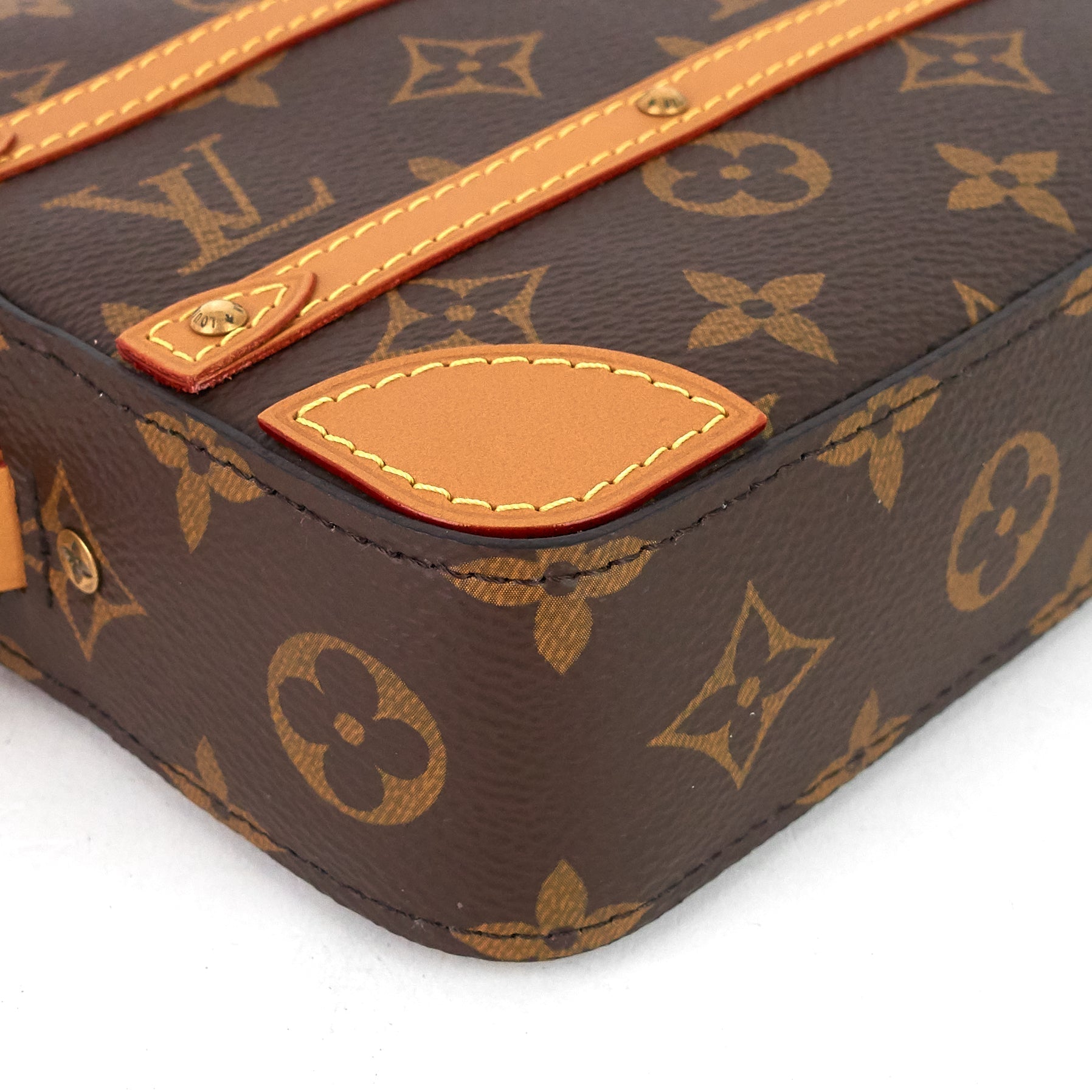 Louis Vuitto Monogram Canvas Soft Trunk Pouch Bag