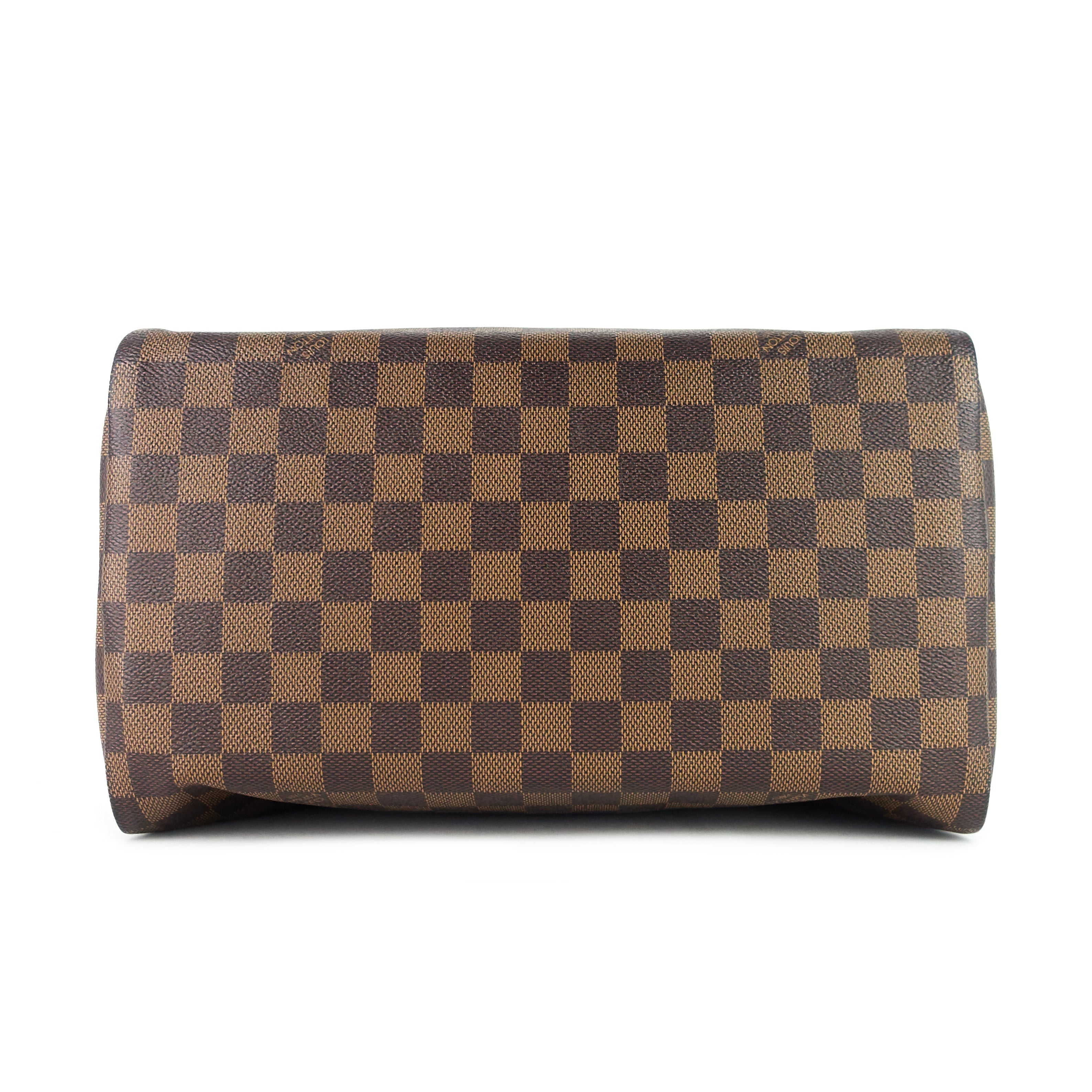 Louis Vuitto Speedy 30 Damier Ebene Canvas Bag