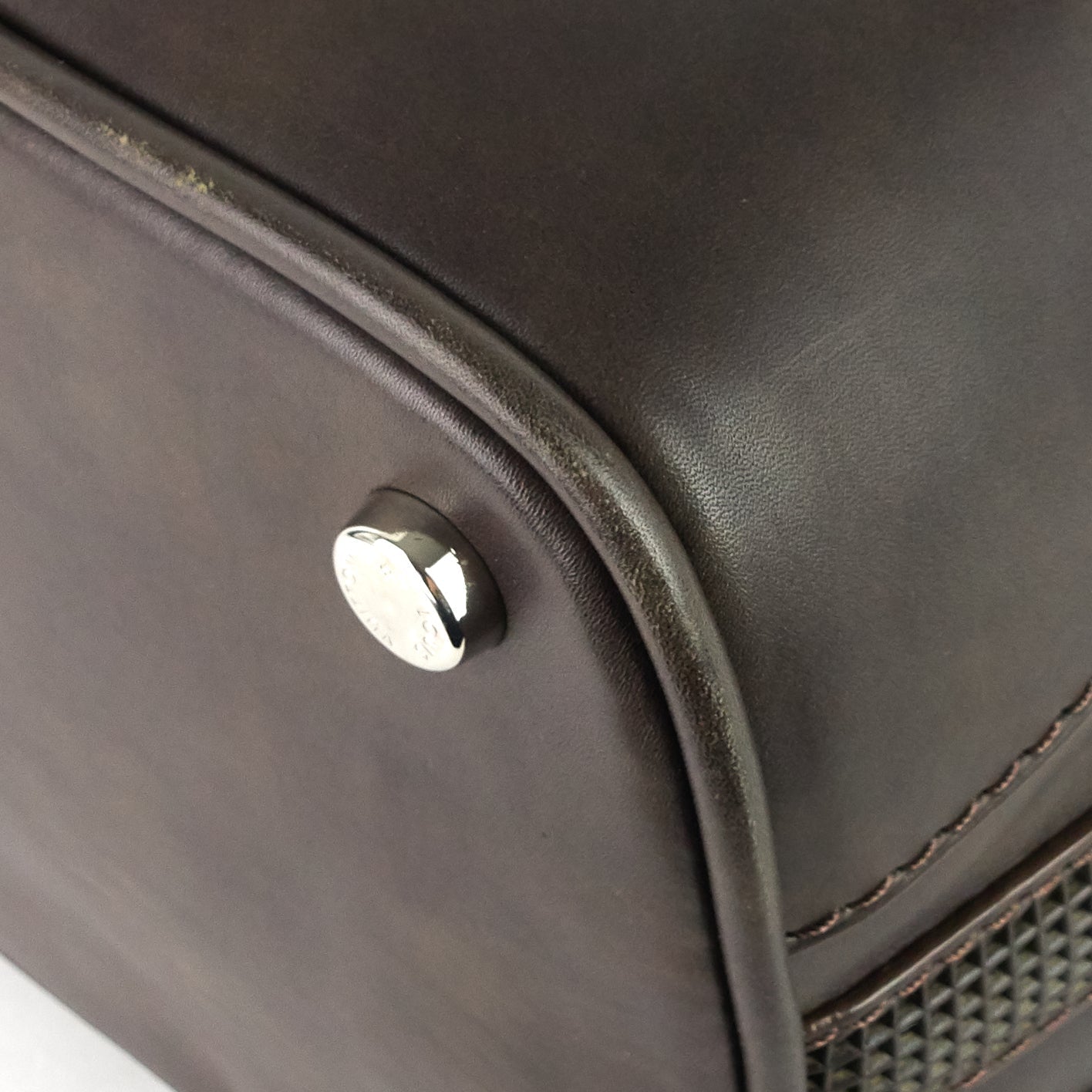 Louis Vuitto Bequia Antique Calfskin Grimaud Mini Bag