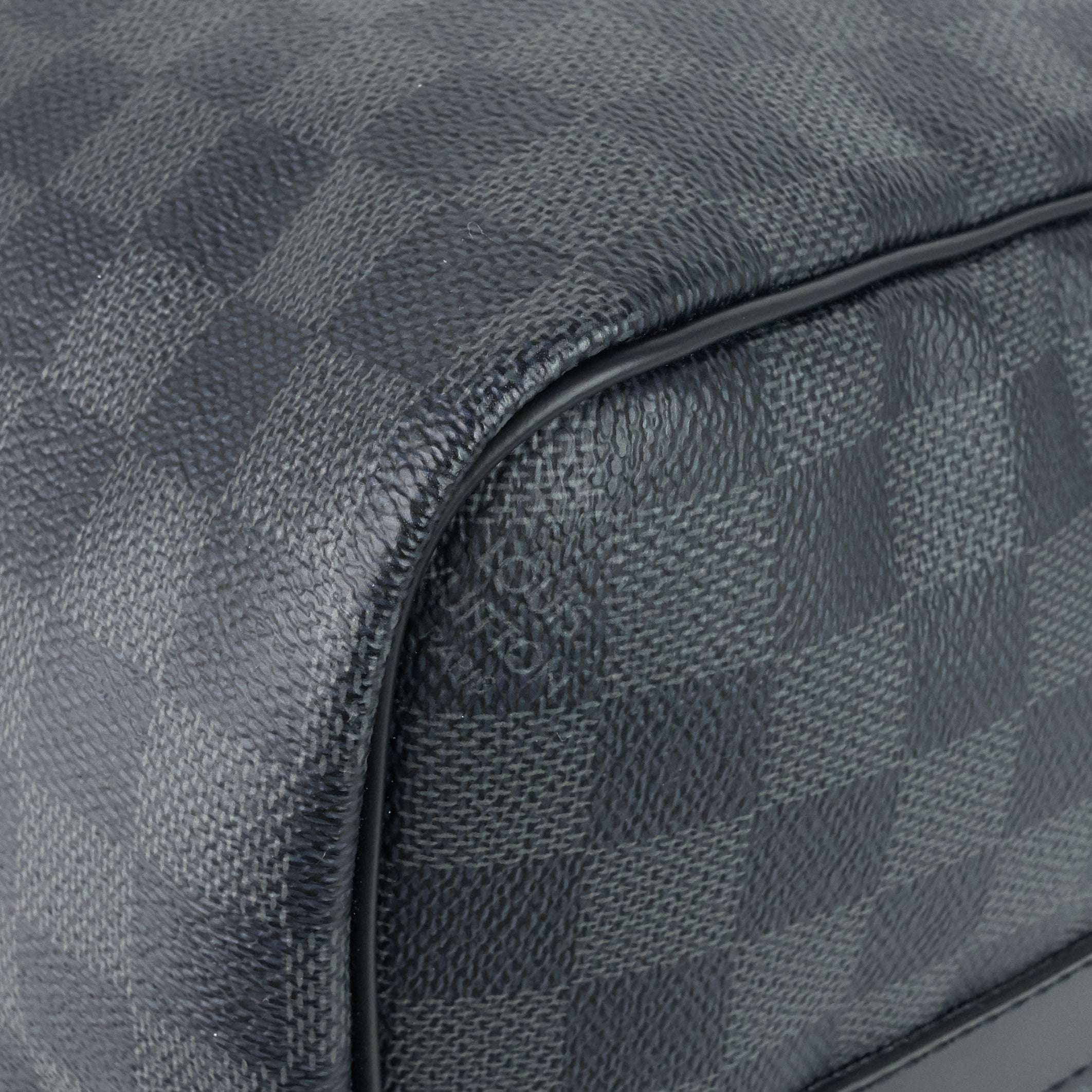 Louis Vuitto Keepall 45 BandouliÃ¨re My LV Heritage Damier Graphite Bag