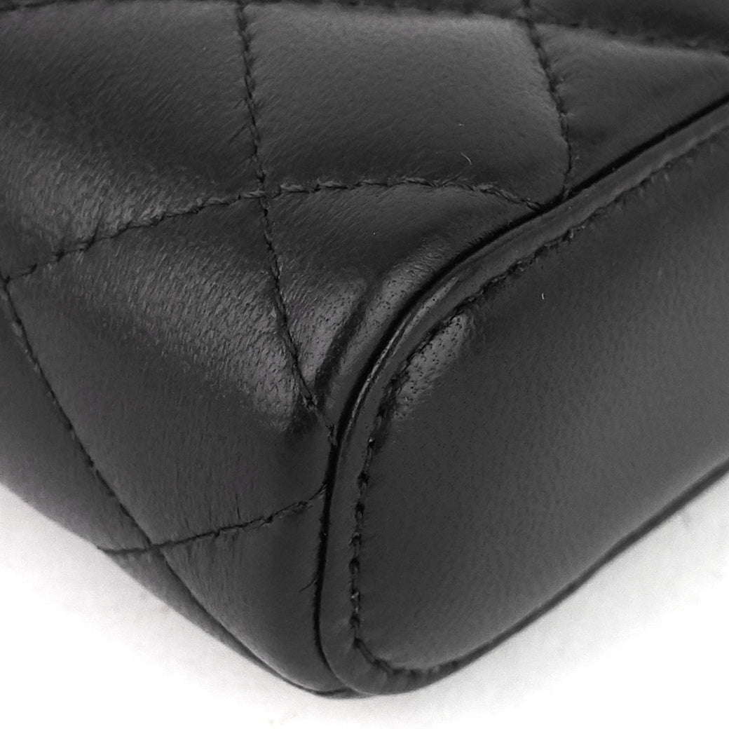 Chanel Classic Vanity with Chain MatelassÃ© Lambskin Crossbody Bag