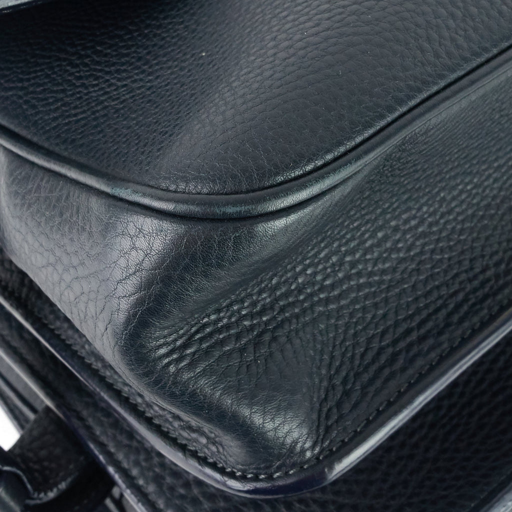Louis Vuitto Stelios Naxos Leather Messenger Bag