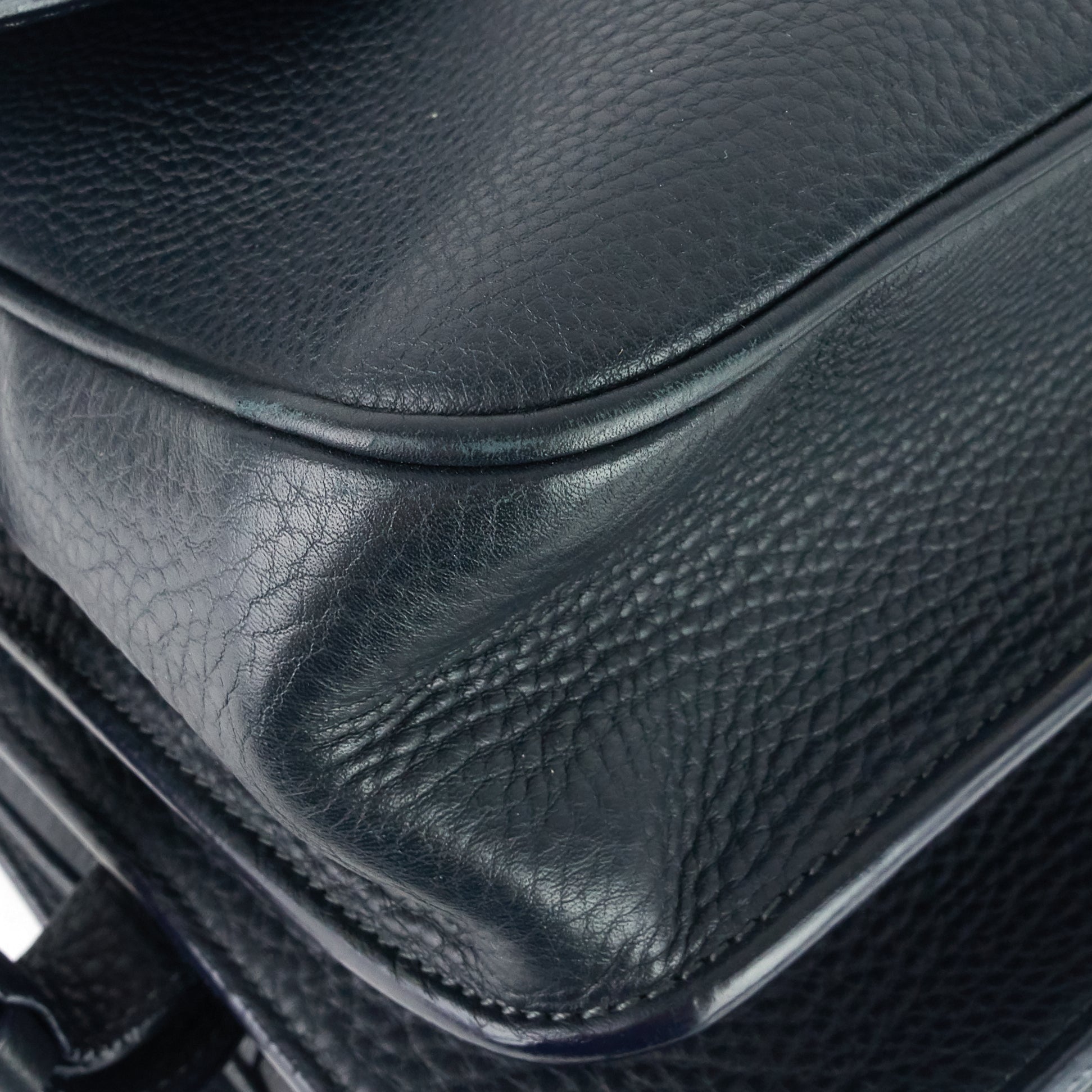 Louis Vuitto Stelios Naxos Leather Messenger Bag