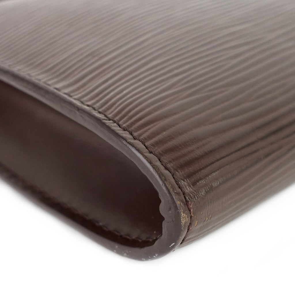 Louis Vuitto Pochette Accessoires Brown Epi Leather Bag