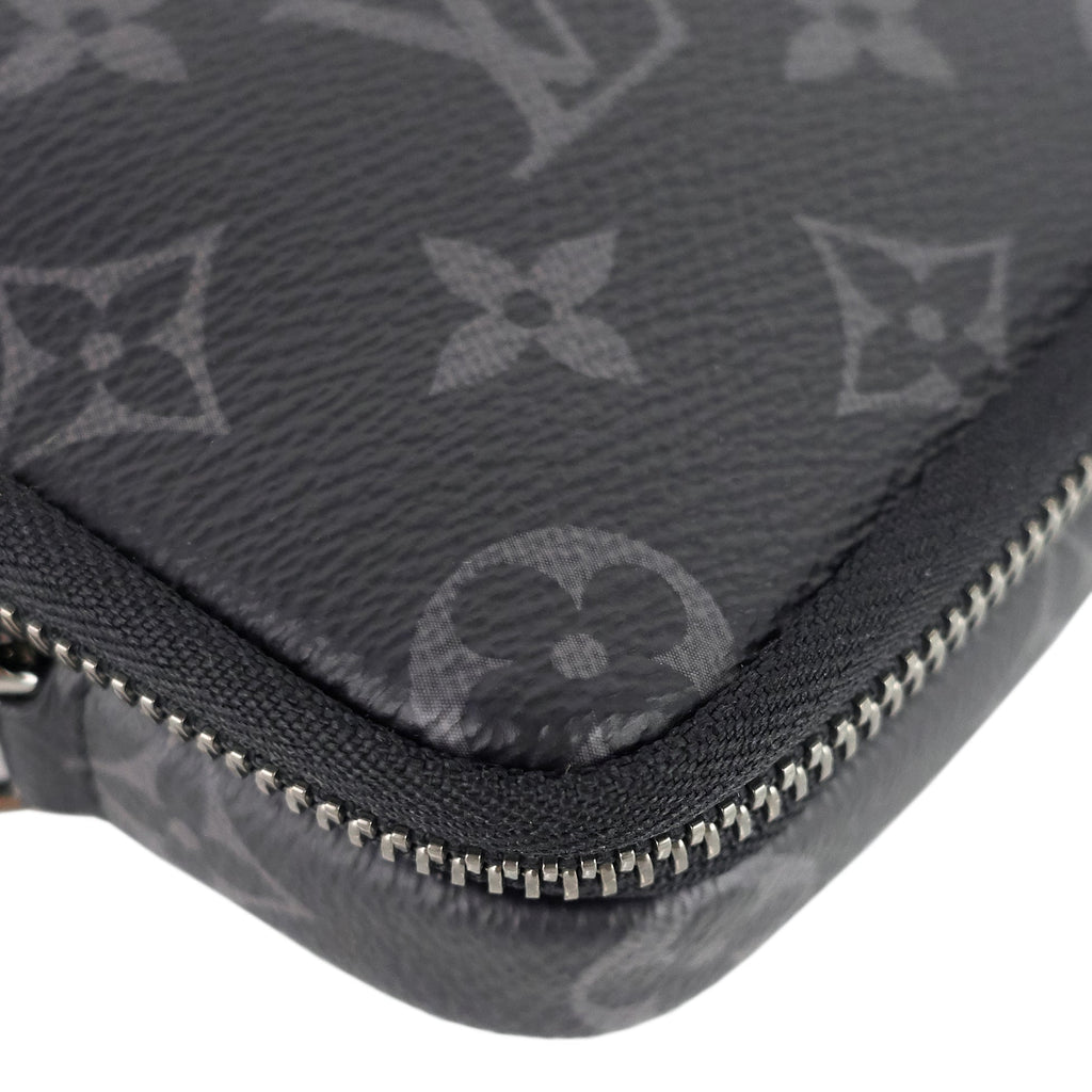 Louis Vuitto Double Phone Eclipse Reverse Canvas Pouch