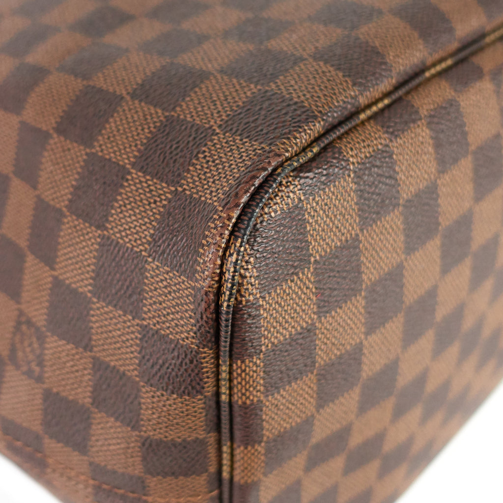 Louis Vuitto Neverfull GM Damier Ebene Canvas Tote Bag