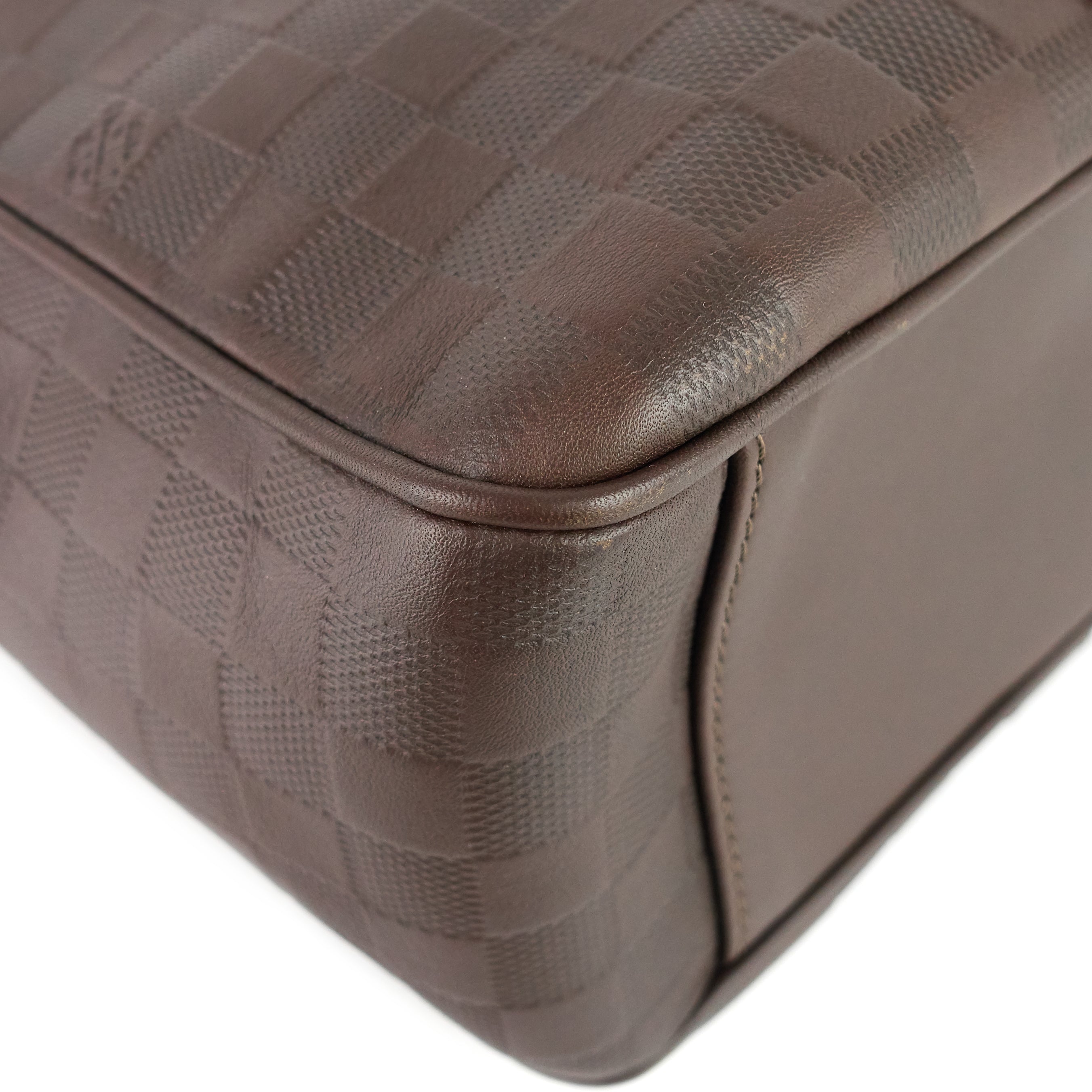Louis Vuitto Tadao Damier Infini Leather Bag