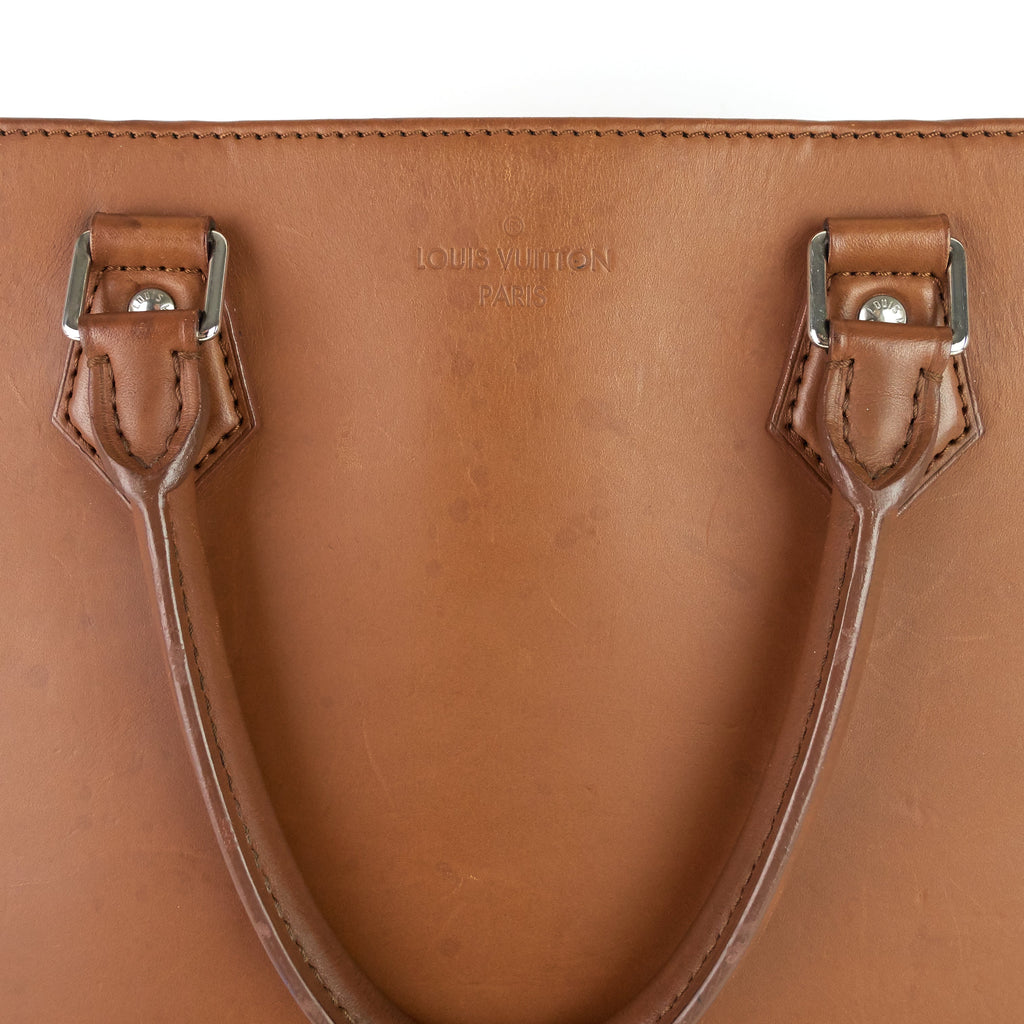 Louis Vuitto Sac Plat Nomade Leather Bag