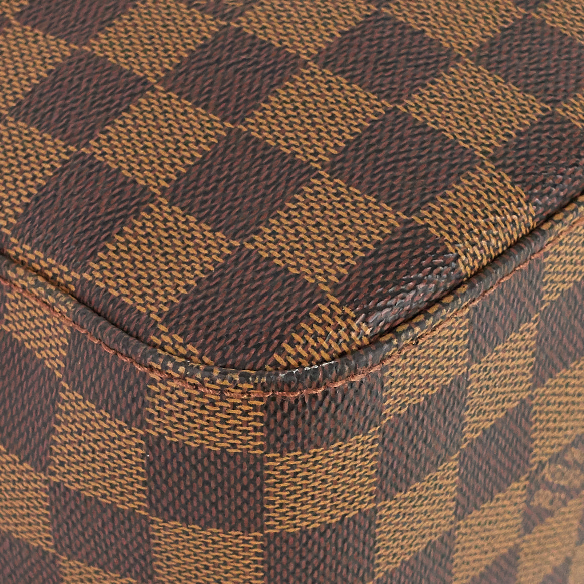 Louis Vuitto Looping GM Damier Ebene Canvas Bag