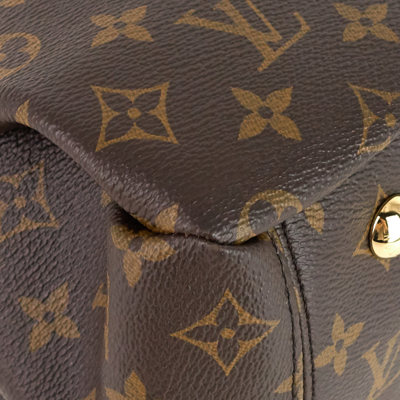 Louis Vuitto Pallas MM Monogram Canvas Bag