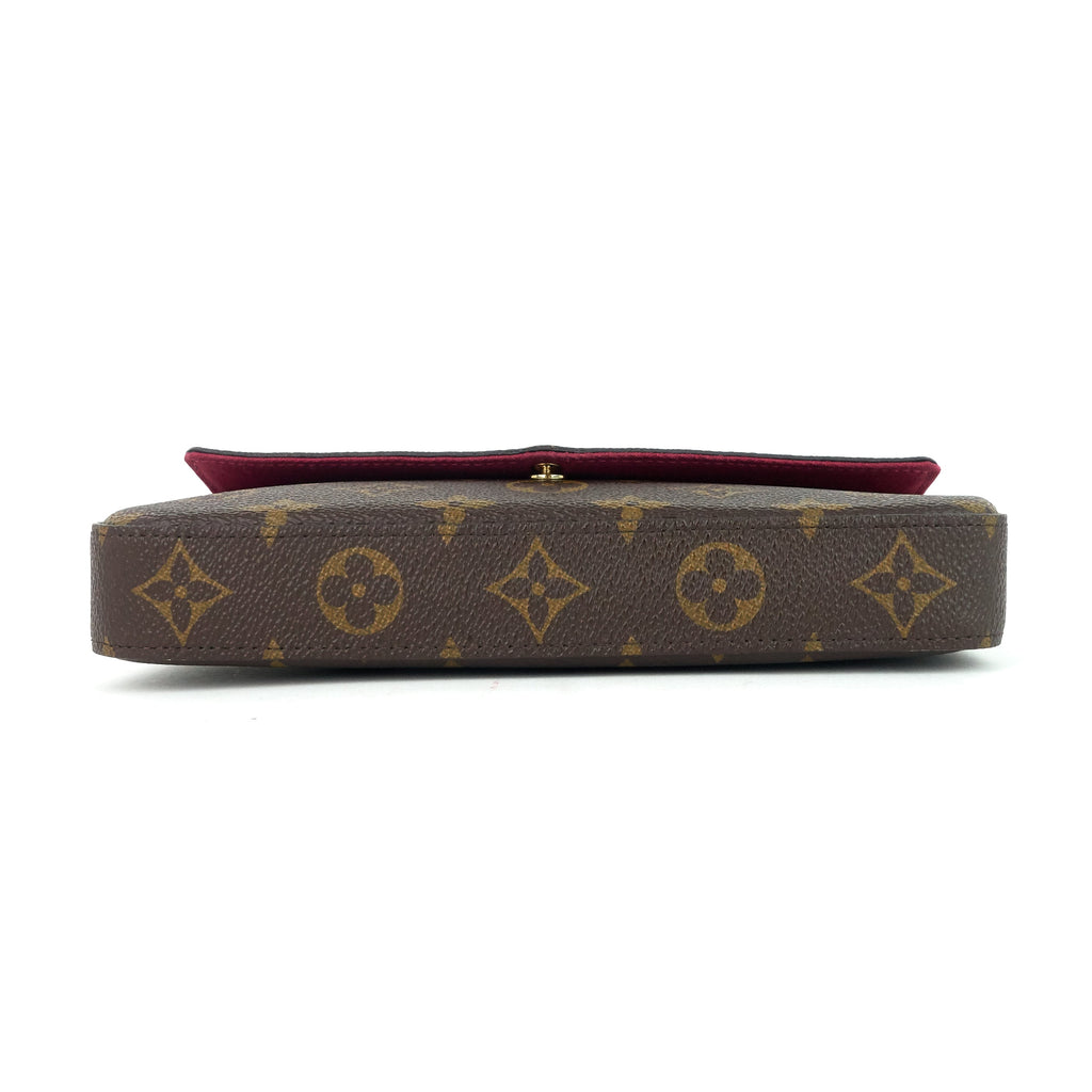 Louis Vuitto FÃ©licie Pochette Monogram Canvas Bag