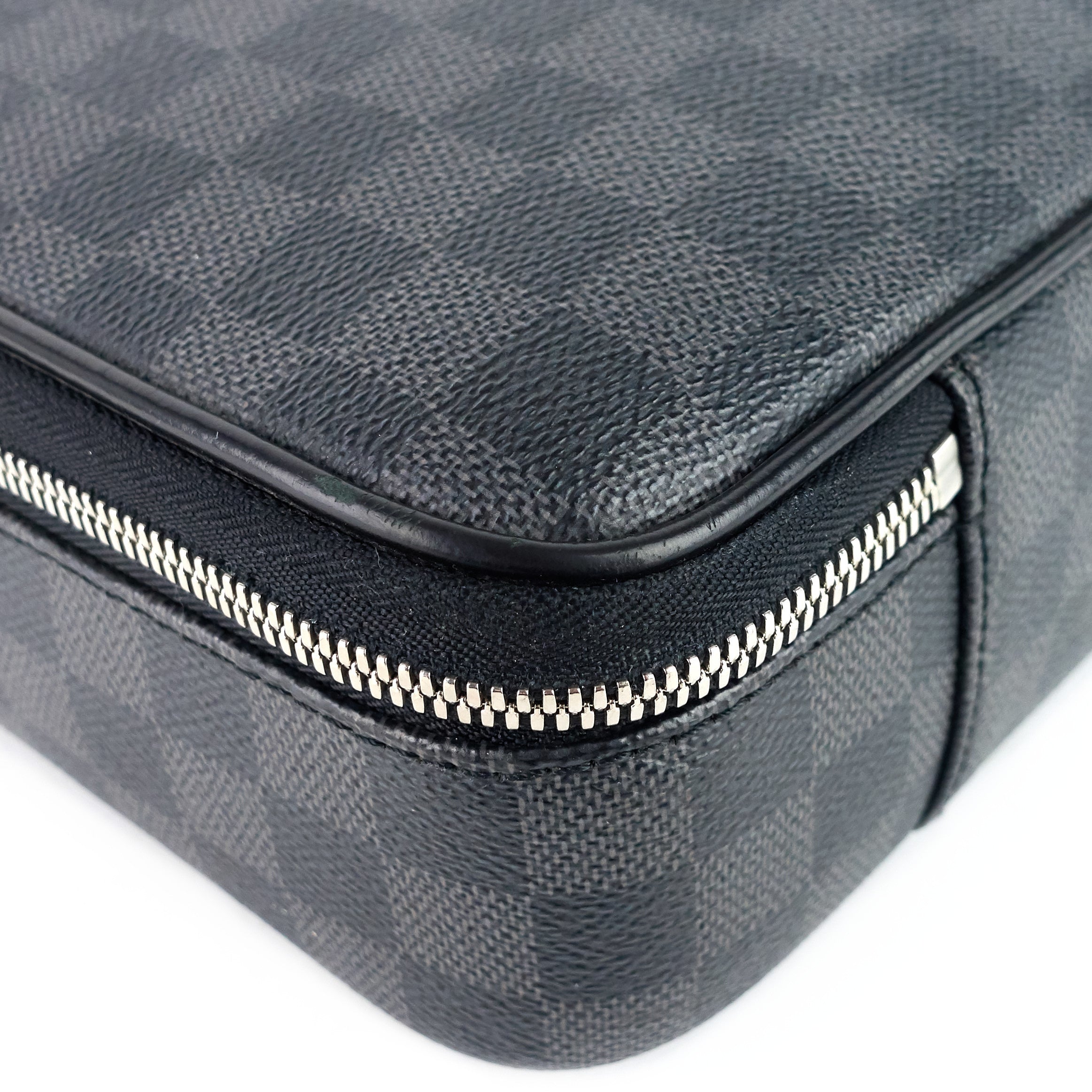 Louis Vuitto Steeve Damier Graphite Canvas Briefcase Bag