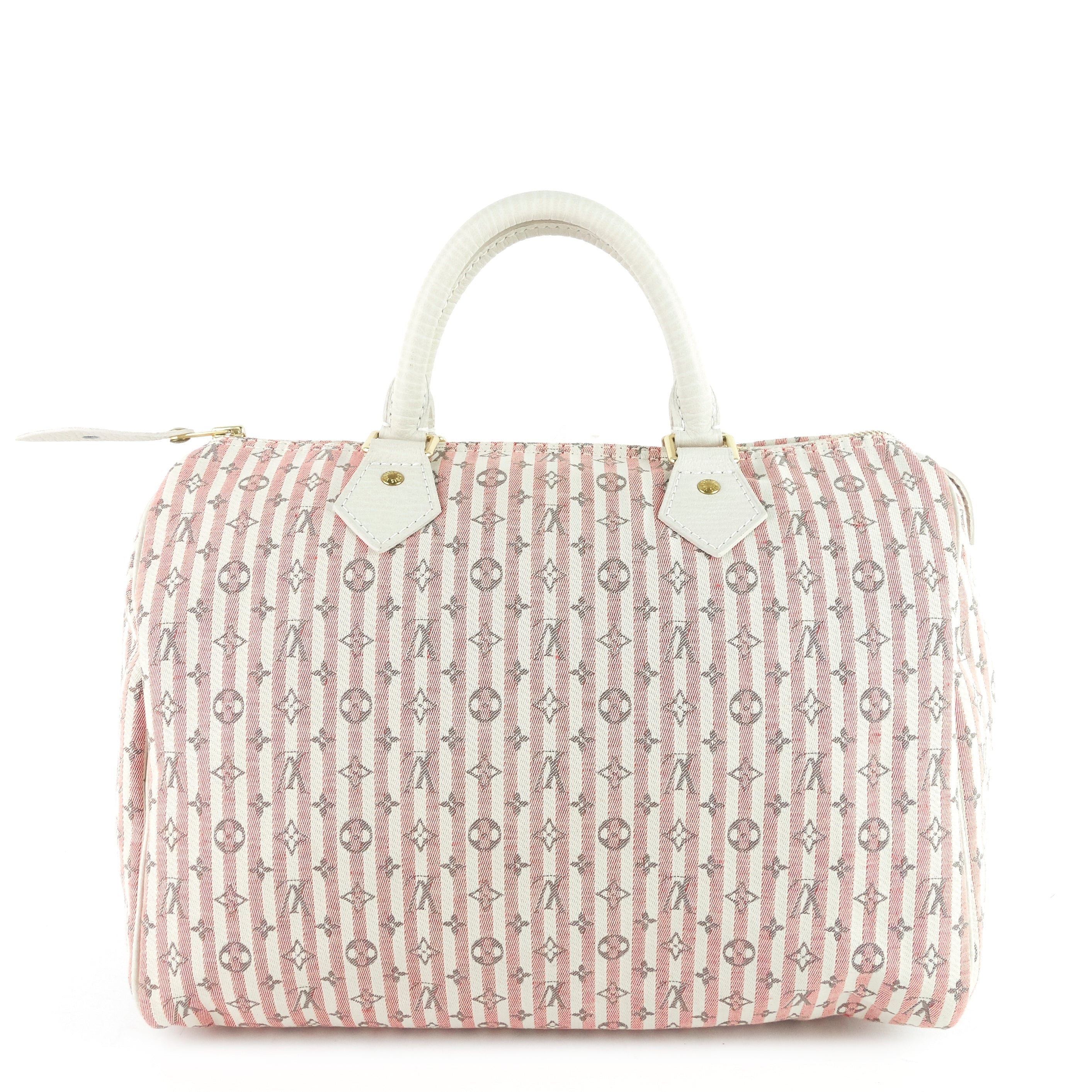 Louis Vuitto Speedy 30 Mini Lin Croisette Canvas Bag