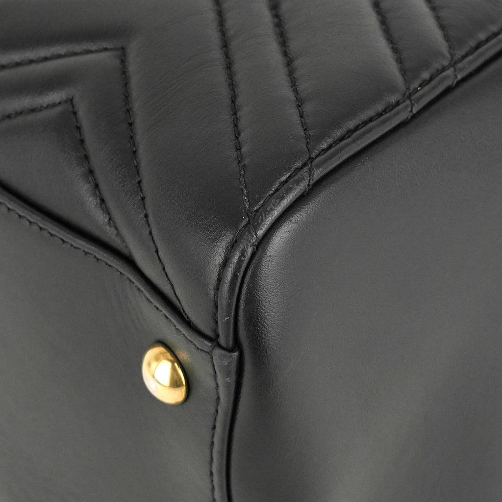 Gucci Marmont Medium MatelassÃ© Calfskin Tote Bag