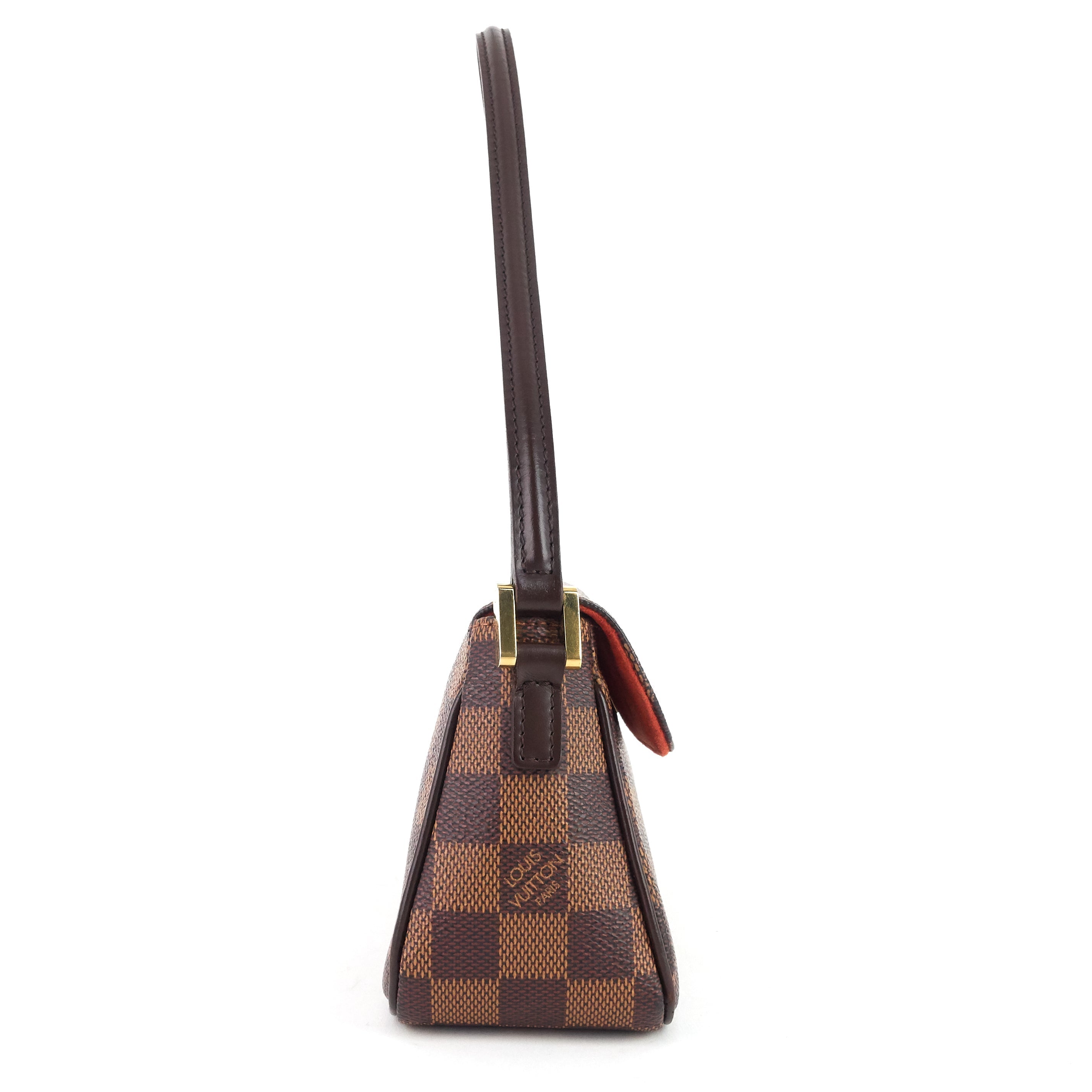 Louis Vuitto Recoleta Damier Ebene Canvas Bag