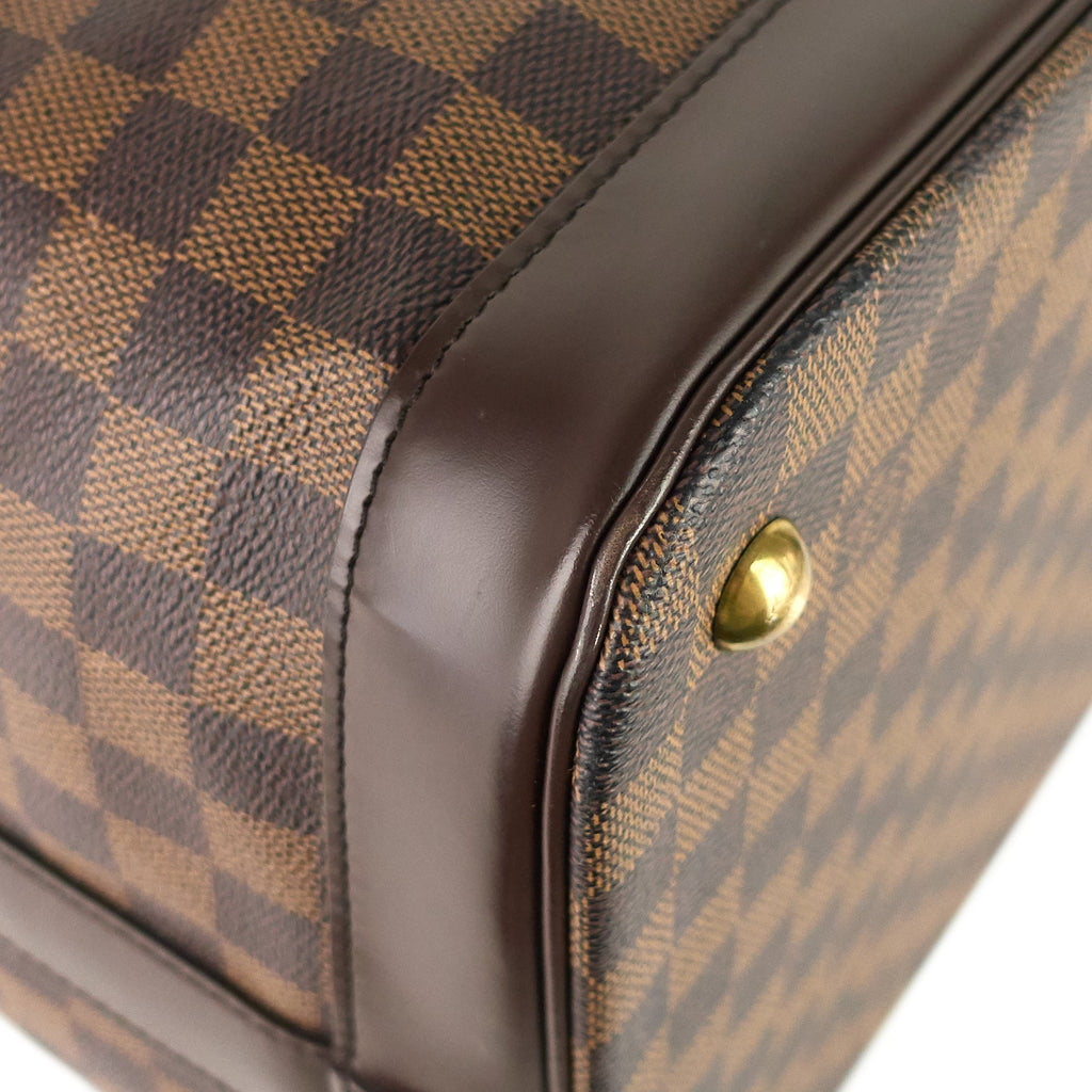 Louis Vuitto Grimaud Damier Ebene Canvas Weekender Bag