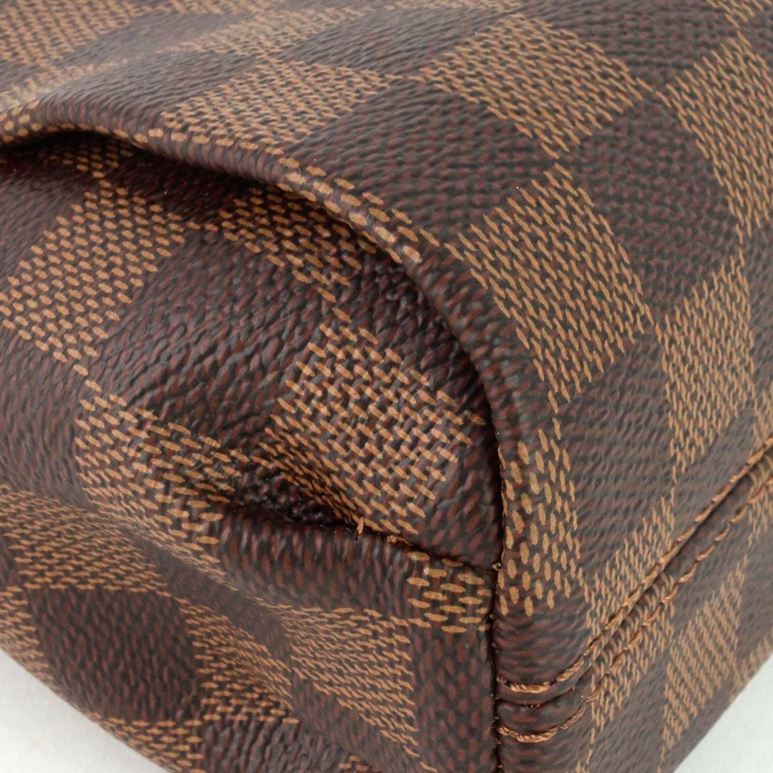 Louis Vuitto Croisette Damier Ebene Canvas Bag
