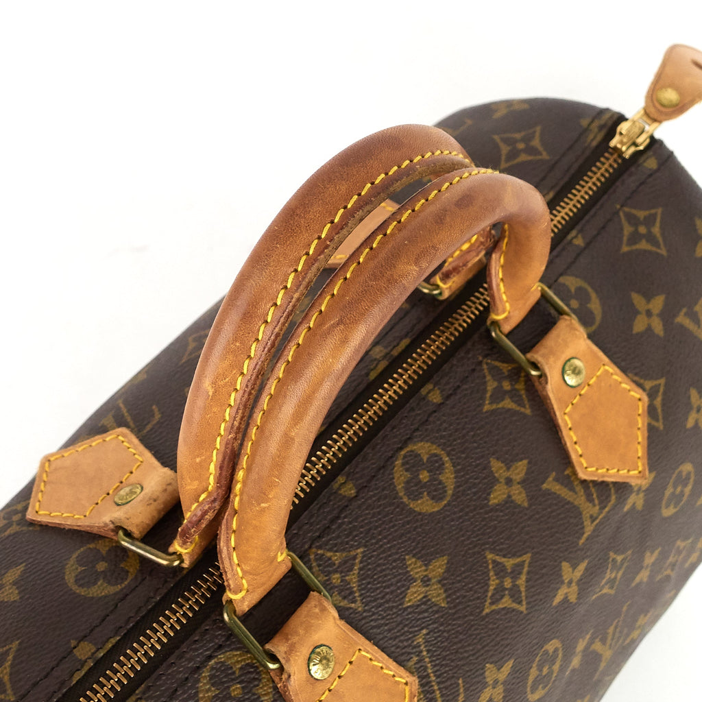 Louis Vuitto Speedy 30 Monogram Canvas Handbag