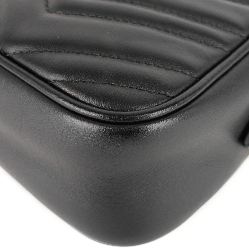 Gucci GG Marmont Small MatelassÃ© Calfskin Shoulder Bag
