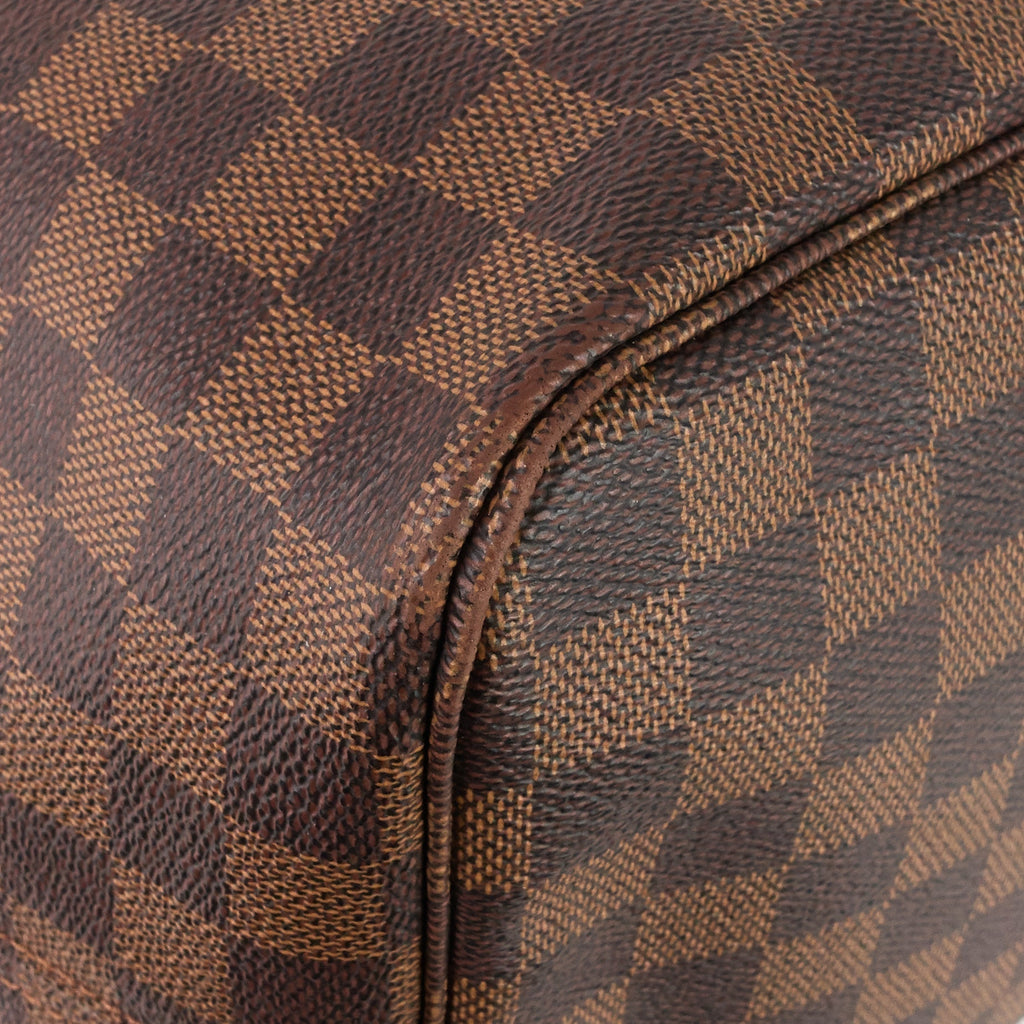 Louis Vuitto Neverfull GM Damier Ebene Canvas Tote Bag