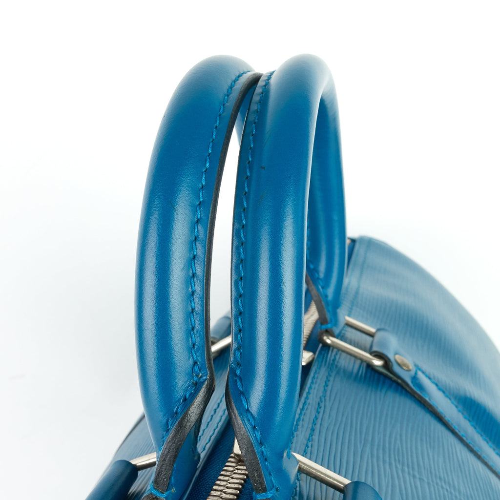 Louis Vuitto Keepall 45 Blue Epi Leather Bag