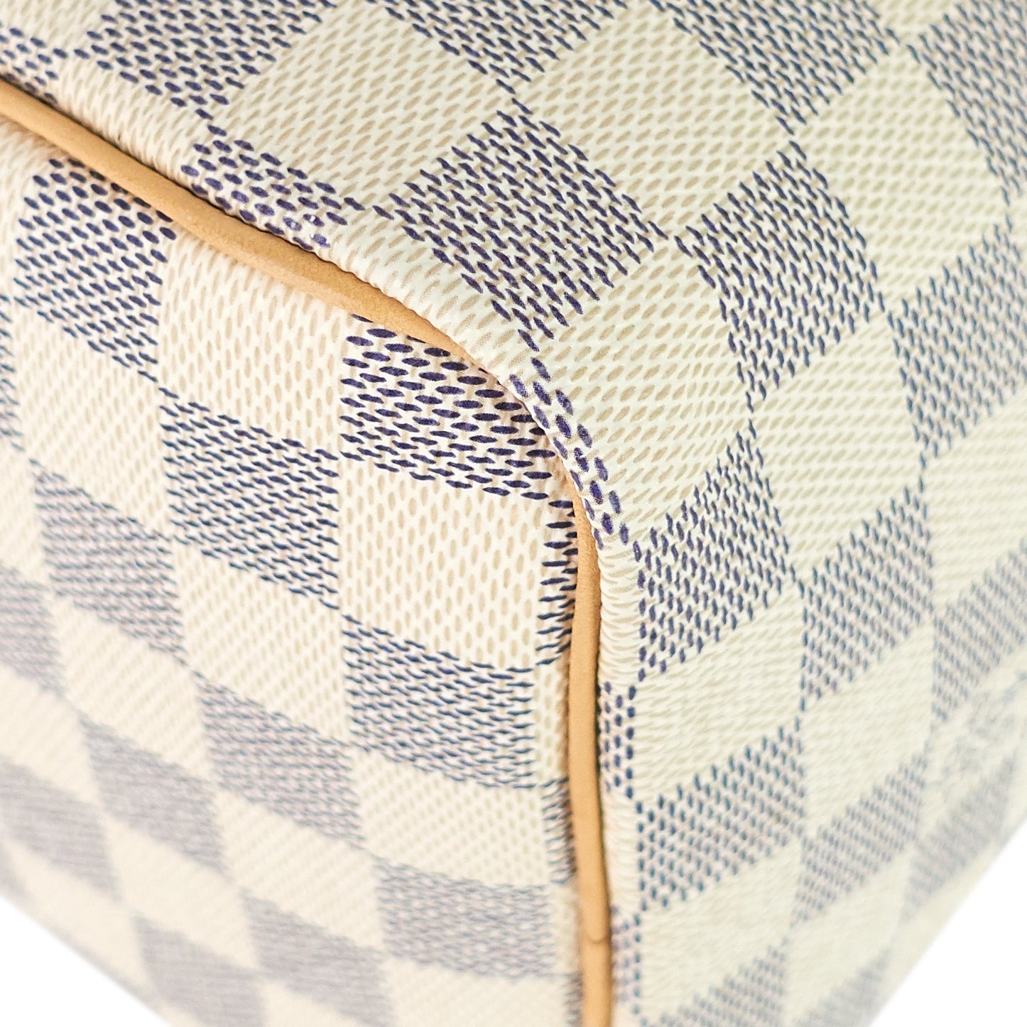 Louis Vuitto Speedy 25 Damier Azur Canvas Bag