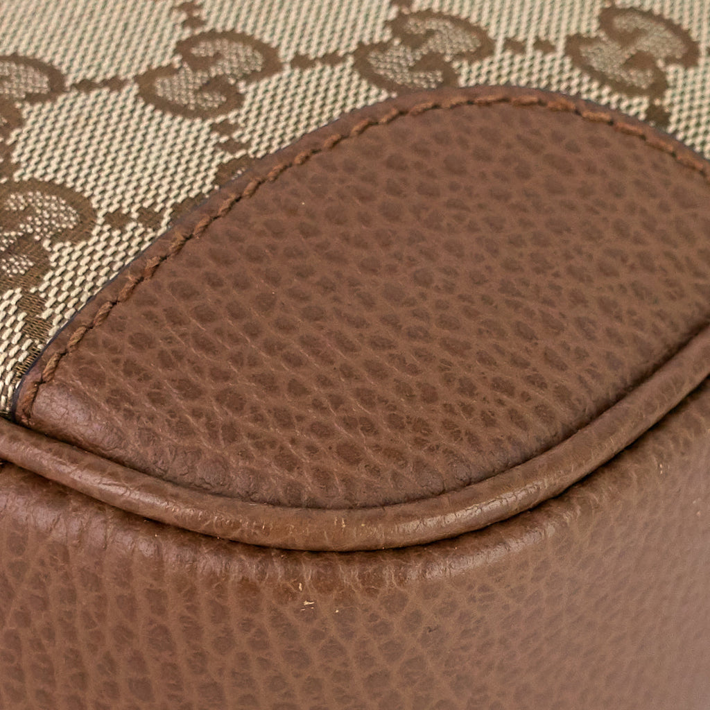 Bree Mini Monogram Canvas Messenger Bag
