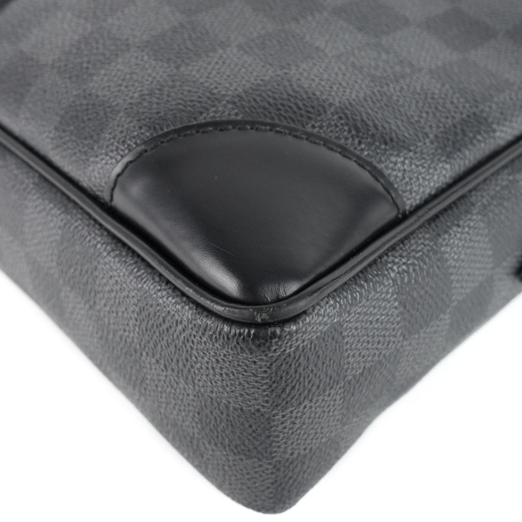 Louis Vuitto Porte-Documents Voyage GM Damier Graphite Canvas Briefcase Bag