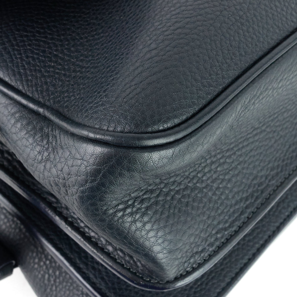 Louis Vuitto Stelios Naxos Leather Messenger Bag