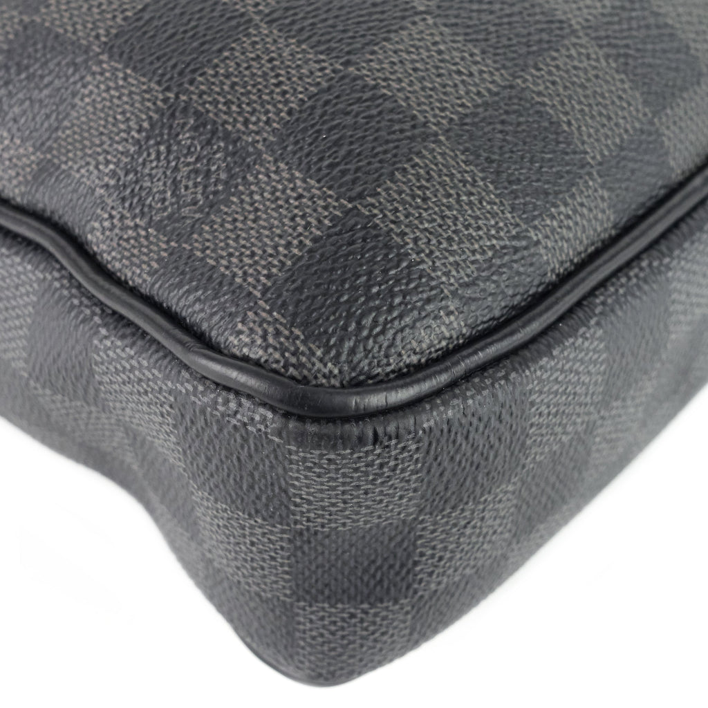 Louis Vuitto Porte-Documents Voyage PM Damier Graphite Canvas Briefcase Bag