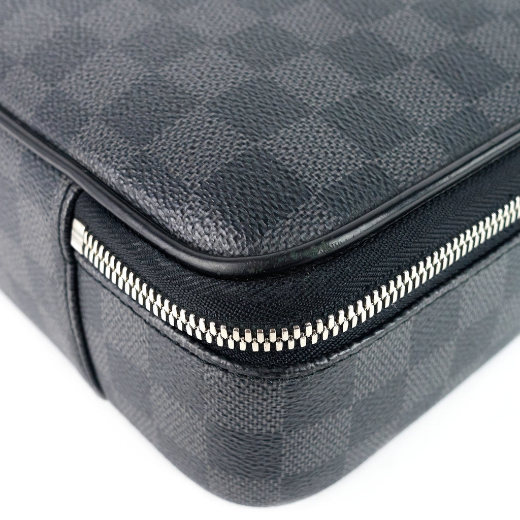 Louis Vuitto Steeve Damier Graphite Canvas Briefcase Bag