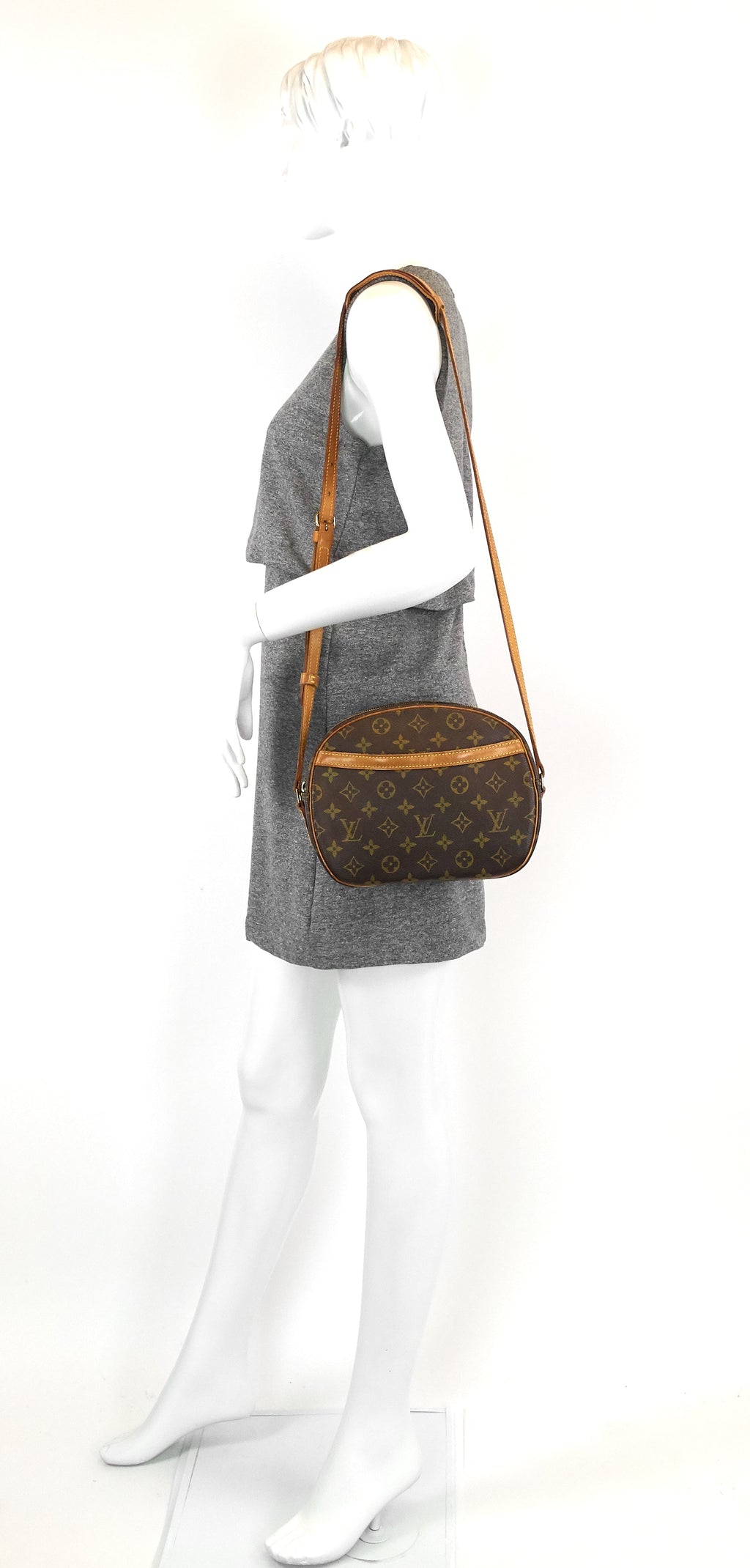 Louis Vuitto Blois Monogram Canvas Crossbody Bag