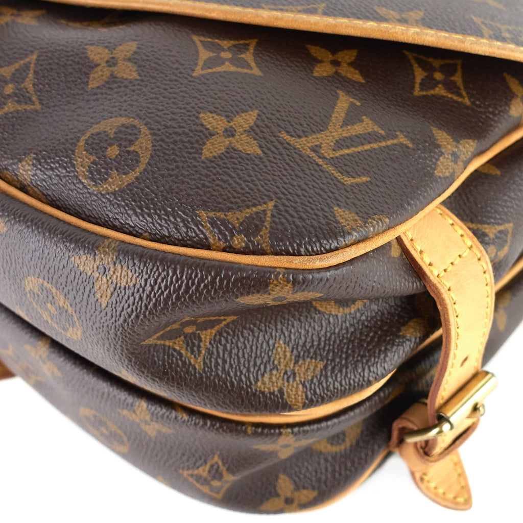 Louis Vuitto Saumur 30 Monogram Canvas Bag