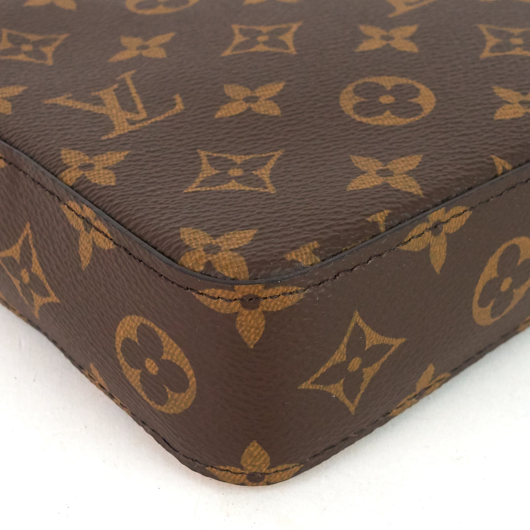 Louis Vuitto Monogram Canvas Soft Trunk Pouch Bag