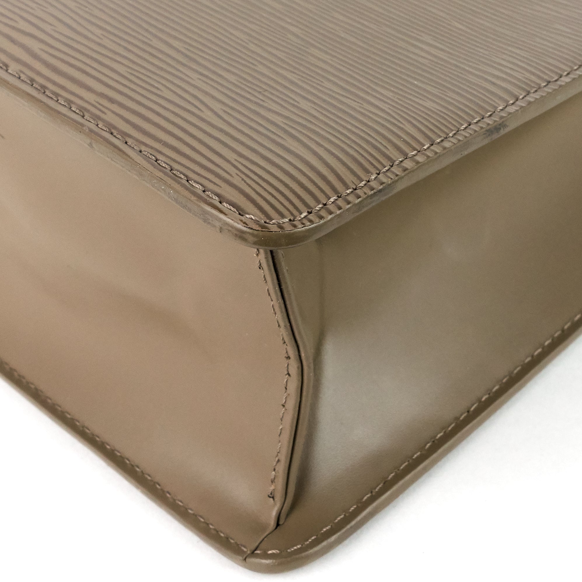 Louis Vuitto Sac Plat GM Brown Epi Leather Bag