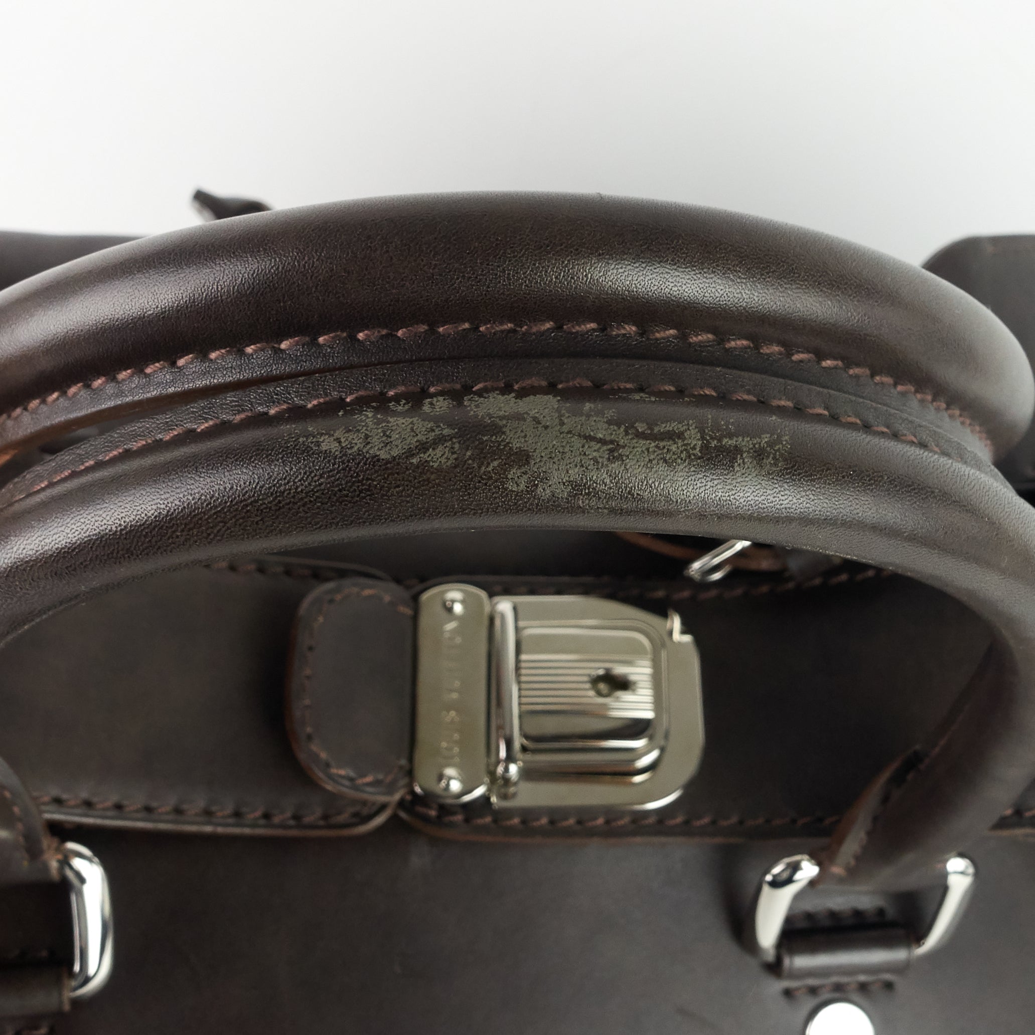Louis Vuitto Bequia Antique Calfskin Grimaud Mini Bag