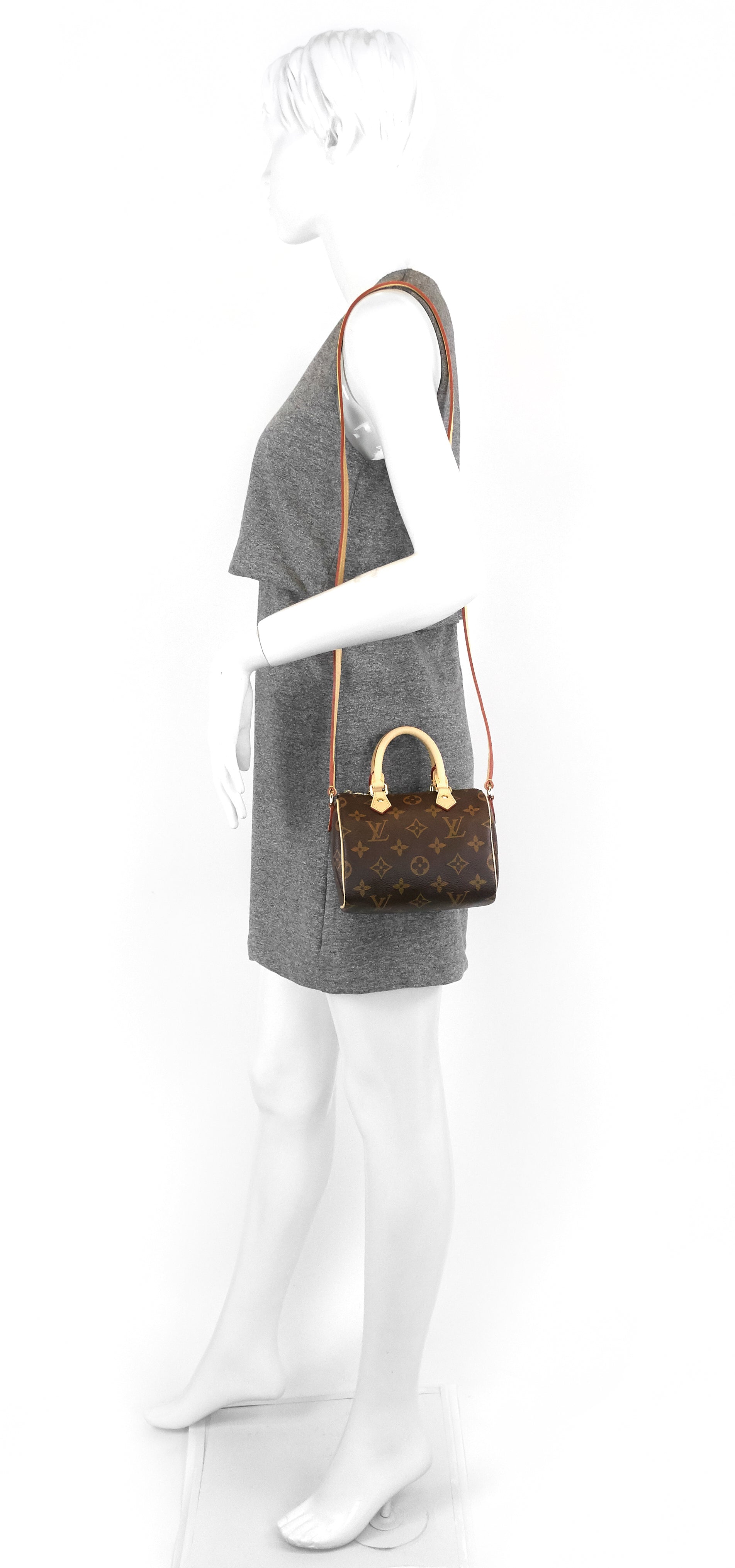 Louis Vuitto Speedy Nano Monogram Canvas Bag