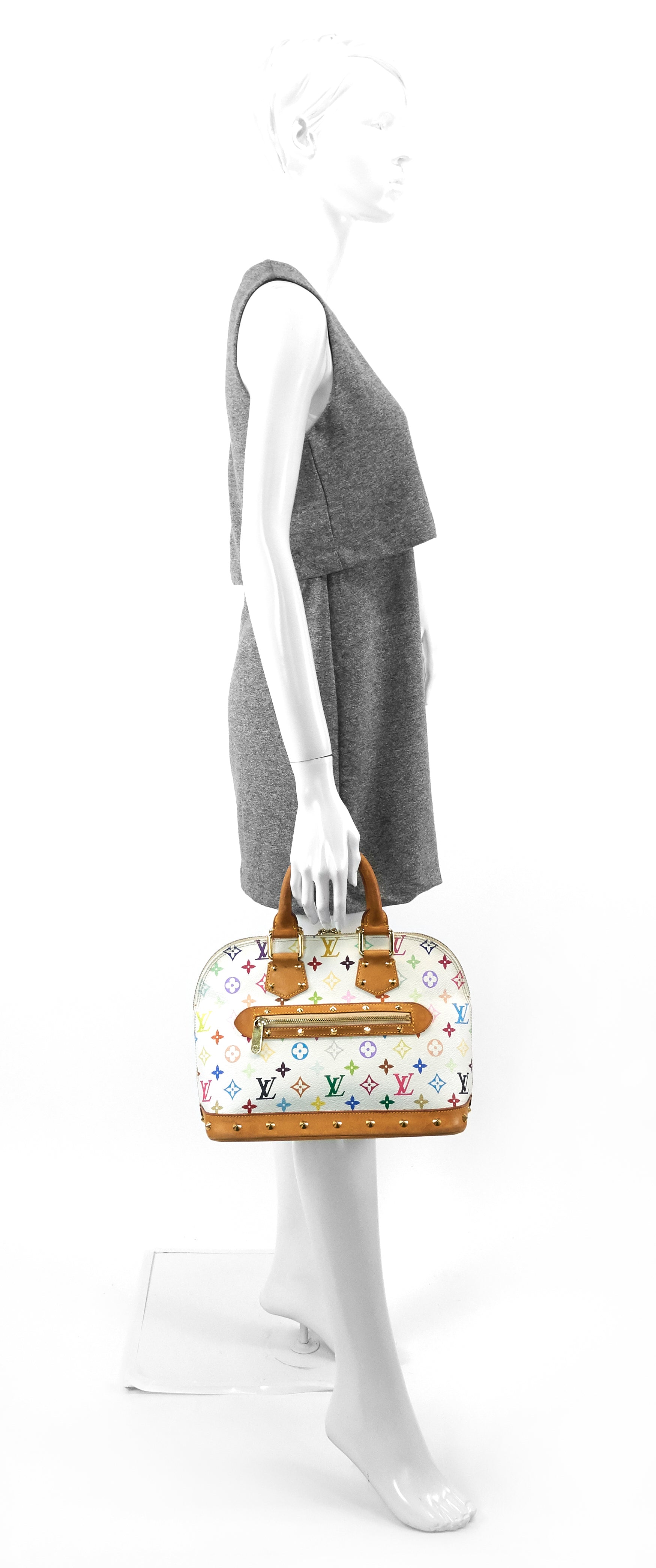 Louis Vuitto Alma Monogram Multicolore Canvas Bag