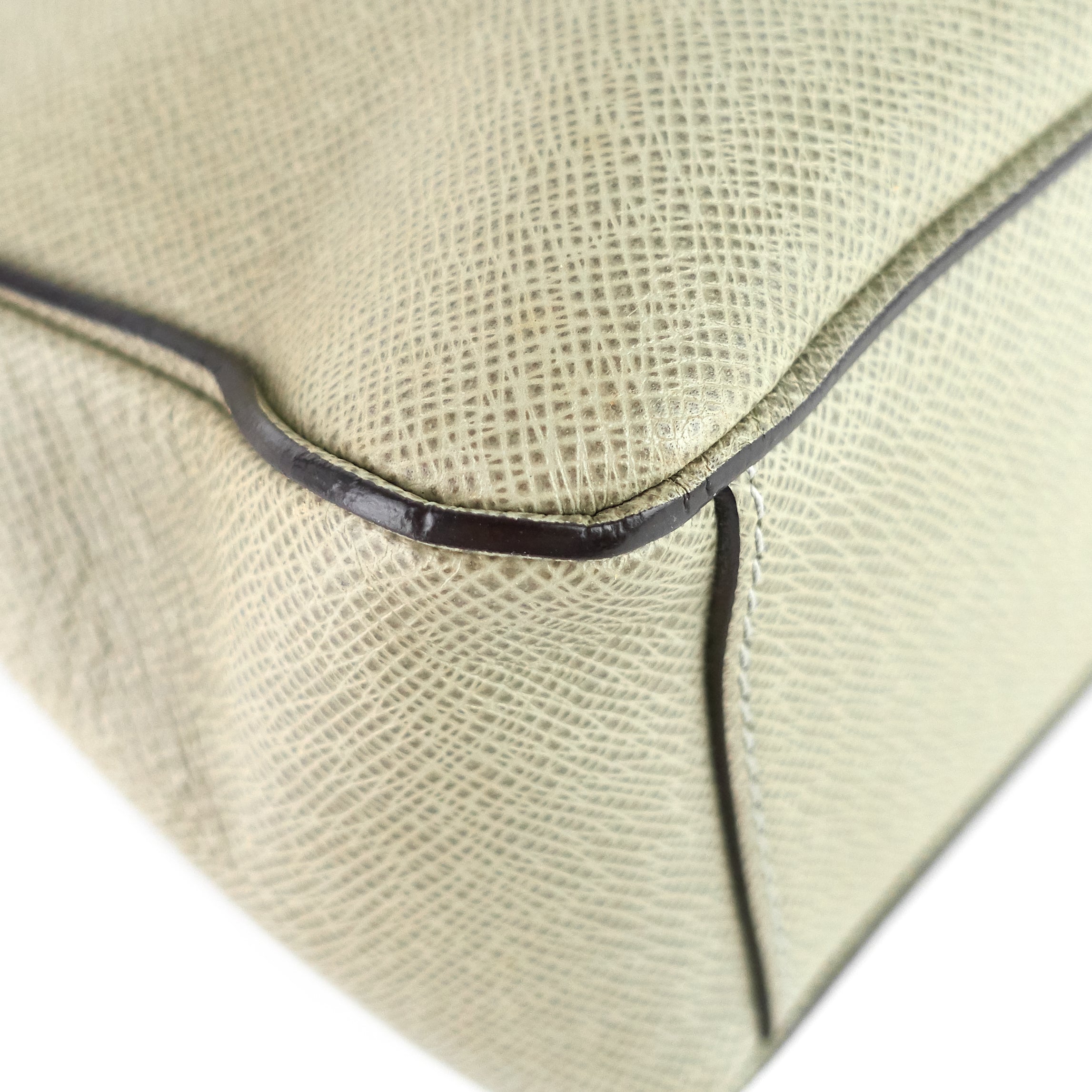 Louis Vuitto Milo Taiga Leather Messenger Bag