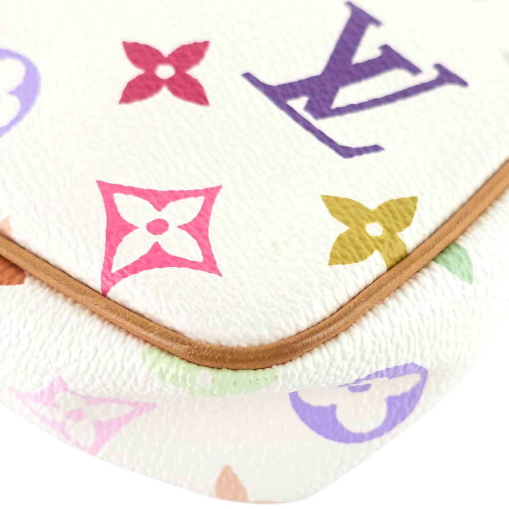 Louis Vuitto Pochette Accessoires Monogram Multicolore Canvas Bag