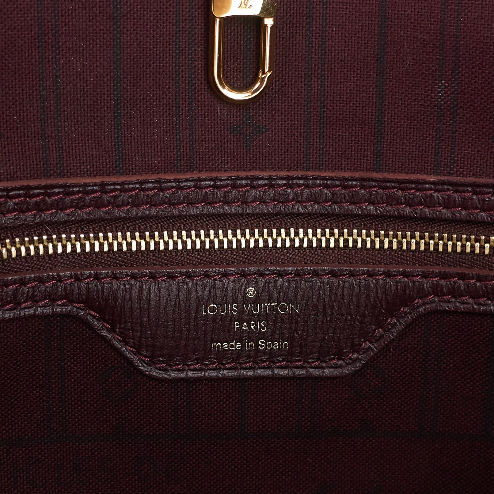 Louis Vuitto Neverfull MM Monogram Idylle Canvas Bag