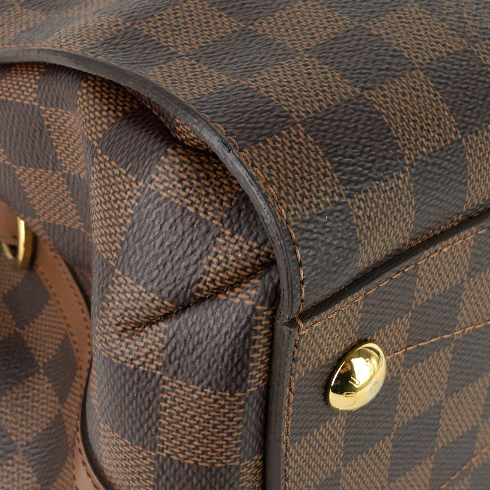 Louis Vuitto Greenwich Damier Ebene Canvas Bag