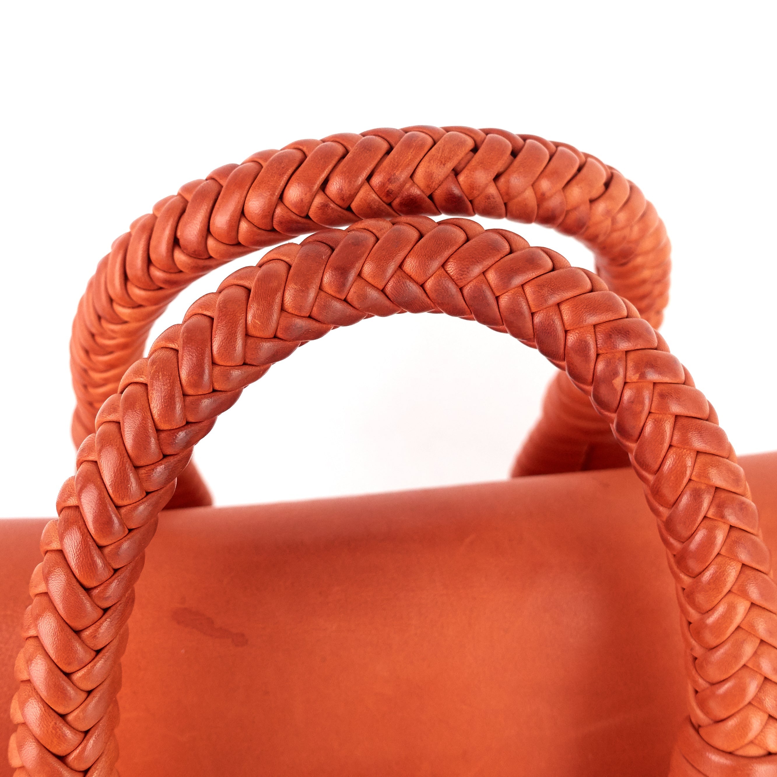 Gucci Leather 'Handmade' Medium Top Handle Bag