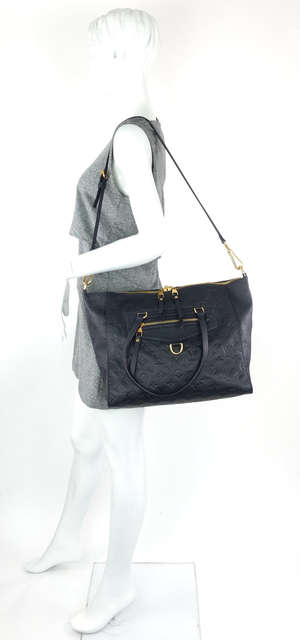 Louis Vuitto Lumineuse PM Monogram Empreinte Leather Bag
